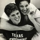 Betsy with University of Texas swim teammate Patty Sabo (Austin – 1987).