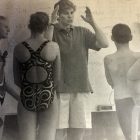 Betsy returned to the Marietta, Ohio YMCA in 2004 to lead a clinic for the Marietta Marlins swim team.