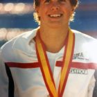 1986 World Championship win, in Madrid, Spain.